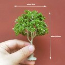 Mini árvore modelo 10 cm verde 4
