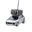 Mini auto RC WLtoys 6401 1:64 con telecamera FPV 720P WiFi controllo tramite app 2.4G tre velocità luci LED materiale ABS 30 m di portata 3