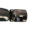 Mini-autoachteruitkijkspiegel 8,5 x 6,4 cm Hoofdsteunveiligheidsspiegel Verstelbare kinderbeveiligingsspiegel voor babyautostoel 6