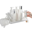Mini-Badezimmer-Aufbewahrungsregal mit zwei Zeichen-Design, Aufbewahrungsregal für Kosmetikpinsel, Kleinigkeiten, Badezimmer-Organizer 2