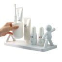 Mini-Badezimmer-Aufbewahrungsregal mit zwei Zeichen-Design, Aufbewahrungsregal für Kosmetikpinsel, Kleinigkeiten, Badezimmer-Organizer 5