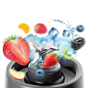 Mini bærbar blender 530ml 6 blade 22000rpm USB-C strøm 4000mAh batteri Smoothieblender til frugt, grøntsager, cocktails, rejser 2