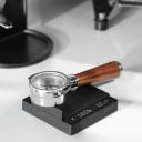 Mini balance de cuisine numérique pour café 0,3–2 kg 104 × 104 × 19 mm 270 g avec minuterie rechargeable USB-C balance barista précise 4