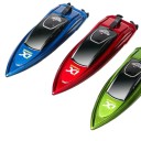 Mini barco RC 11 x 3 x 2,3 cm 5 km/h Motor duplo Luz LED 2,4 GHz Controlo remoto 20 m Bateria de lítio 3,7 V 100 mAh Brinquedo aquático 1