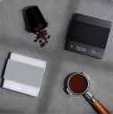 Mini báscula de cocina digital para café 0,3–2 kg 104 × 104 × 19 mm 270 g con temporizador recargable USB-C báscula de barista precisa 3