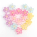 Mini blomsterdekorationer 20 stk. 2