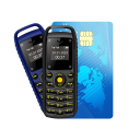 Mini Button Phone SERVO OLED 2G Dual SIM Bluetooth Micro USB MicroSD Slot Removable Battery 380 mAh Multi-Language Support 10