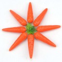 Mini carotte artificielle 10 pcs 2