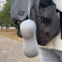 Mini cestovný vankúš pod krk 19 x 11 cm Ergonomický mäkký vankúšik na cestovanie Pohodlie do auta Lietadlá Vlakov Krčná opierka 2