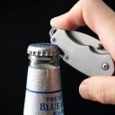 Mini coltello pieghevole in acciaio inossidabile 10,6 cm con apribottiglie EDC coltello da tasca Strumento multifunzionale Escursionismo Viaggi Outdoor 6