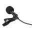 Mini csíptetős mikrofon - fekete 4