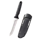 Mini cuchillo de 20 cm de acero inoxidable con funda, cuchillo de bolsillo para exteriores, hoja recta, para acampar, supervivencia 3