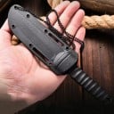 Mini cuțit 20 cm din oțel inoxidabil cu teacă Cuțit de buzunar în aer liber Lamă dreaptă Camping supraviețuire Bushcraft EDC Drumeții 5