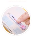 Mini cuțit de tăiere alb cu labă drăguț scrisoare cuțit plastic colet tăietor pentru acasă, școală, birou, utilizare zilnică 4