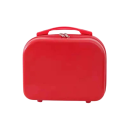 Mini dámský cestovní kufr 30 x 15 x 24 cm pevný odolný materiál ABS a PC s madlem a zipem na dovolenou víkendové cesty a kosmetiku 6