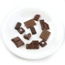 Mini decoração chocolate 30 unid 3