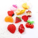 Mini decoração fruta 30 pcs 2