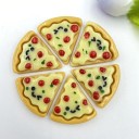 Mini decoração pizza 10 unid 3