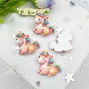 Mini décoration licorne 10 pcs C573 2