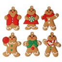 Mini decorazioni natalizie 6 pz 2