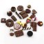 Mini dekorace čokoláda 20 ks 5