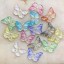 Mini dekorace motýl 40 ks 10