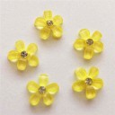Mini dekorationsblomster 50 stk. 6