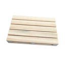 Mini-Design Holzpalette Untersetzer 11,5 × 7,5 × 1,5 cm Naturholz Dekoratives Tischset für Whisky Cocktails und Getränke 5