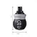 Mini destornillador de carraca con tres modos de conmutación, cabezal intercambiable y mango antideslizante de 78 x 41 mm para trabajos de precisión. 2