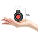 Mini detector de camere ascunse 45 x 55 cm Tip-C Detector portabil de spionaj și localizatoare GPS Control din telefon Scanner de securitate din plastic ABS 3