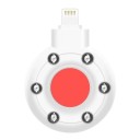 Mini detetor de câmaras ocultas 45 cm iOS Detetor portátil de escuta e localizadores GPS Controlo a partir do telefone Scanner de segurança 5