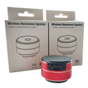 Mini difuzor rezonanțial Bluetooth TWS 5 W cu vibrație stereo, rază de acțiune 10 m, 4 x 4 x 2,8 cm, din ABS și aliaj de aluminiu, portabil 6