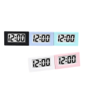 Mini-Digital-Tischuhr 5,9 x 3,5 x 3,2 cm Uhrzeit und Datum 12-Stunden-Modus Tragbares Format Stromversorgung LR1130-Batterie Im Packungsinhalt 1