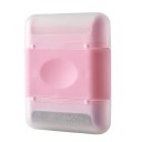 Mini dispozitiv pentru îndepărtarea scamelor și a părului cu două capete 8x6,5x2 cm Rolă portabilă pentru haine Textil cu două fețe Ușor 4