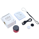 Mini draadloze resonantie luidspreker Bluetooth TWS 5 W vibrerende stereo bereik 10 m 4 x 4 x 2,8 cm ABS en aluminiumlegering draagbaar 2