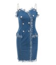 Mini Dress with Chain Straps 1