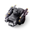 Mini dron 4DRC V30 con doppia camera 8K FPV Evitamento degli ostacoli a cinque direzioni Portata 800 m Pieghevole Nero Per fotografie e riprese aeree 3