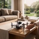 Mini dron 4DRC V30 cu cameră duală 4K FPV și evitarea obstacolelor Rază de acțiune 800 m Sklădabil Gri Pentru fotografiere și filmare din aer 5
