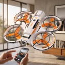 Mini dron A21Pro com câmara 4K Alcance de controlo 3000 m Estruturas de proteção circulares das hélices Controlo com suporte para telefone 8