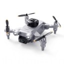 Mini drone 4DRC V30 avec double caméra 4K FPV et évitement d'obstacles Portée de contrôle 800 m Pliable Gris Pour la photographie et l'enregistrement 1