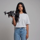 Mini Drone 4DRC V30 with Dual 8K Camera FPV Five-Directional Obstacle Avoidance Range 800 m Foldable Black for Aerial Photography and Filming 5