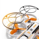 Μίνι drone A21Pro με κάμερα 4K Τηλεχειριστήριο με οθόνη και βάση για τηλέφωνο Εμβέλεια 3000 μ Κυκλικοί προστατευτικοί σκελετοί προπέλας 4