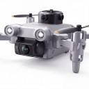 Mini droni 4DRC V30 kaksois 4K kameralla FPV ja esteiden väistämisellä Ohjausalue 800 m Kokoontaitettava Harmaa Ilmakuvaukseen ja videointiin 3