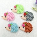 Mini egel decoraties 10 stuks 7