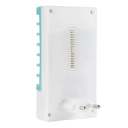 Mini elektrische muggenlamp 1W UV LED EU-stekker Insectenverdelger voor slaapkamer, kantoor, boerderij, blauw licht, veilige, milieuvriendelijke oplossing 4
