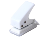 Mini enkelthuls papirhuller Bærbar lille papirhuller Kontorpapirhuller 5,3 x 2,4 x 2,7 cm 4