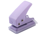 Mini enkelthuls papirhuller Bærbar lille papirhuller Kontorpapirhuller 5,3 x 2,4 x 2,7 cm 7