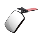 Mini espejo retrovisor para coche, 8,5 x 6,4 cm, reposacabezas de seguridad, ajustable, para monitorizar a los niños en el asiento del coche del bebé. 5