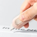Mini faca de lâmina retrátil com cores para cortar papel, com retorno automático, faca de trabalho para pacotes, material de escritório e escolar 4