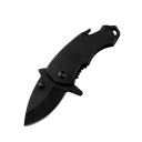 Mini faca dobrável em aço inoxidável de 10,6 cm com abridor de garrafas EDC faca de bolso Ferramenta multifuncional Caminhadas Viagens Outdoor 7